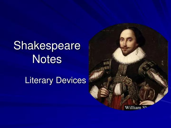 shakespeare notes