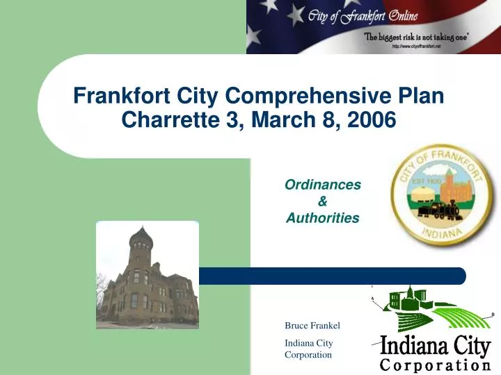 frankfort city comprehensive plan charrette 3 march 8 2006