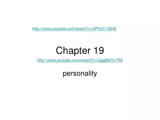 Chapter 19