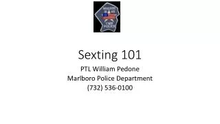 Sexting 101