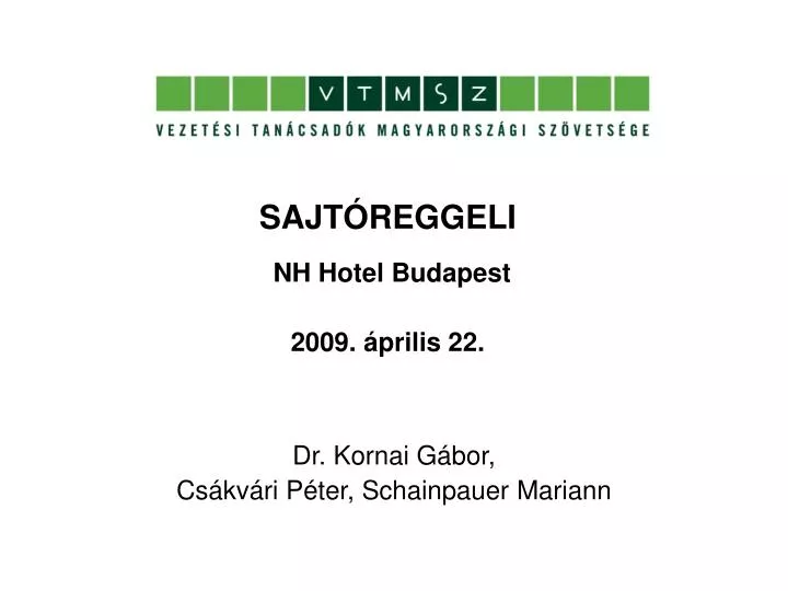 sajt reggeli nh hotel budapest 2009 prilis 22