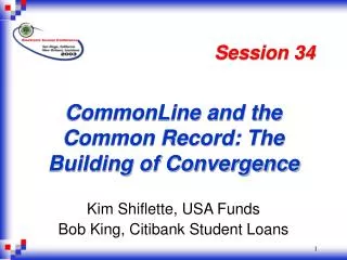 CommonLine and the Common Record: The Building of Convergence