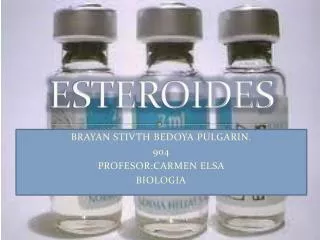 esteroides