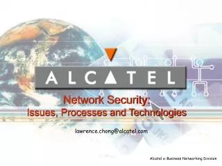 Alcatel e-Business Networking Division
