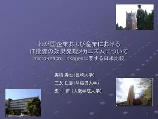 it micro macro linkages