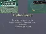 Hydro-Power - slide 1