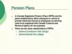 Pension Plans - slide 1