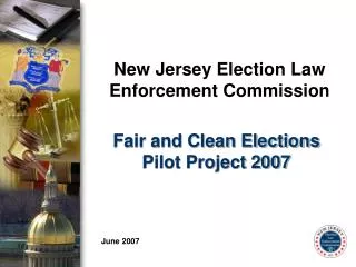 New Jersey Election Law Enforcement Commission