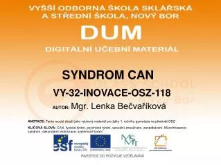 syndrom can