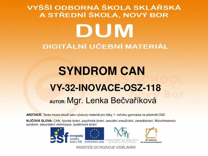 syndrom can