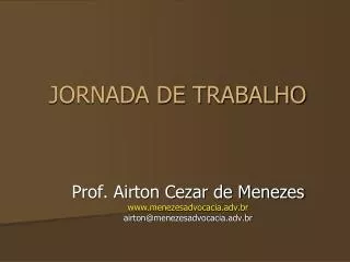 jornada de trabalho