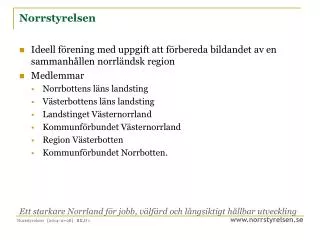 norrstyrelsen