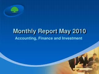 Monthly Report May 2010