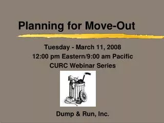 Planning for Move-Out