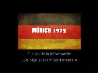 m nich 1972