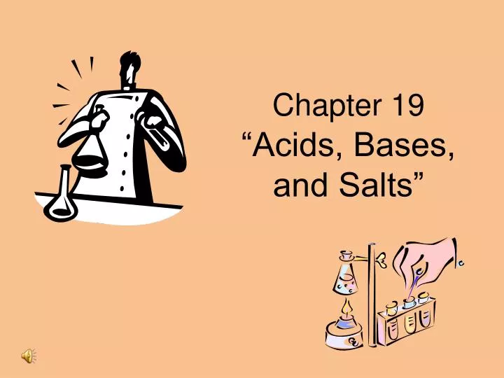 chapter 19 acids bases and salts