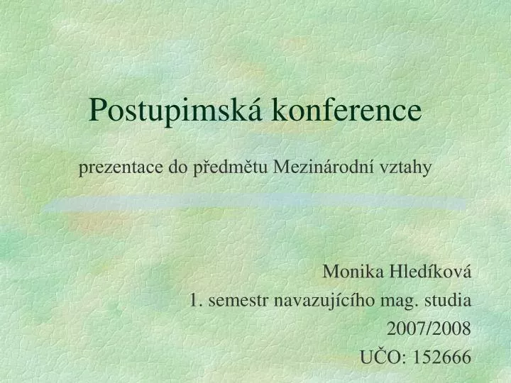 PPT Postupimsk Konference PowerPoint Presentation Free Download 