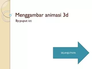 menggambar animasi 3d