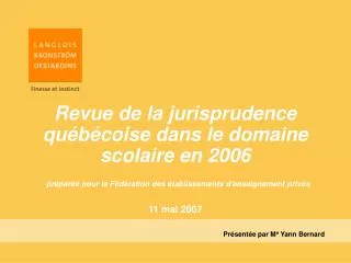 pr sent e par m e yann bernard
