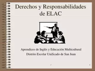 derechos y responsabilidades de elac