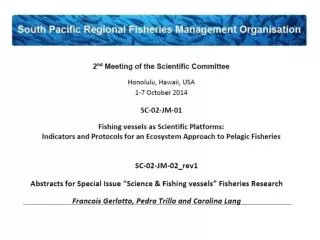 Gathering scientists from Australia Canada Chile Colombia Ecuador France Netherland Peru USA