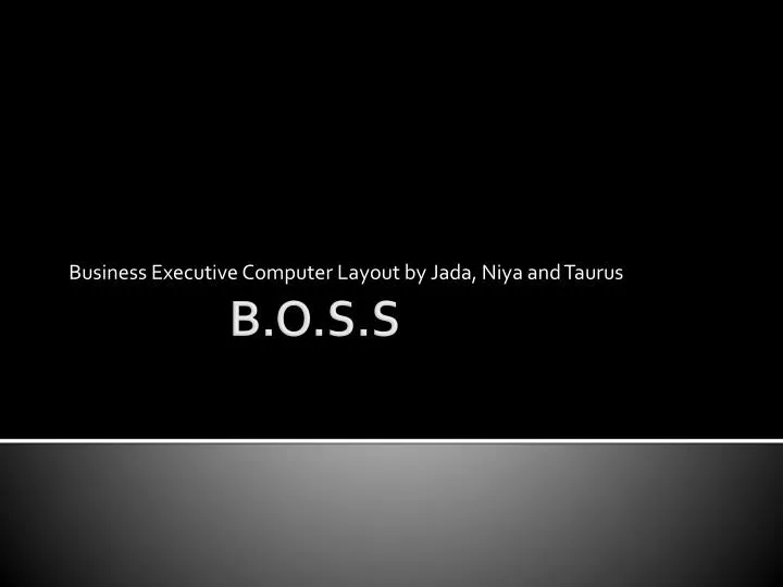 business executive computer layout by jada niya and taurus