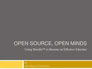Open Source, Open Minds