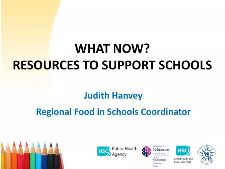 what now resources to support schools