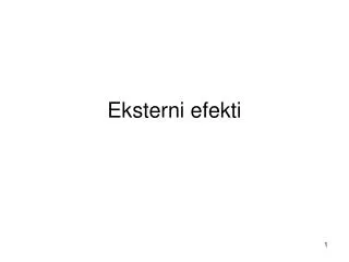 eksterni efekti