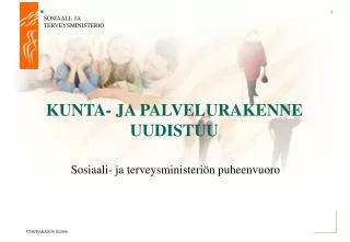 kunta ja palvelurakenne uudistuu