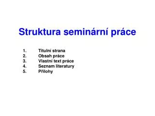 struktura semin rn pr ce