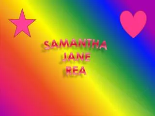 SAMANTHA JANE REA