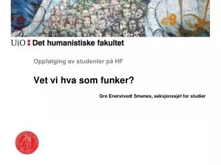 oppf lging av studenter p hf