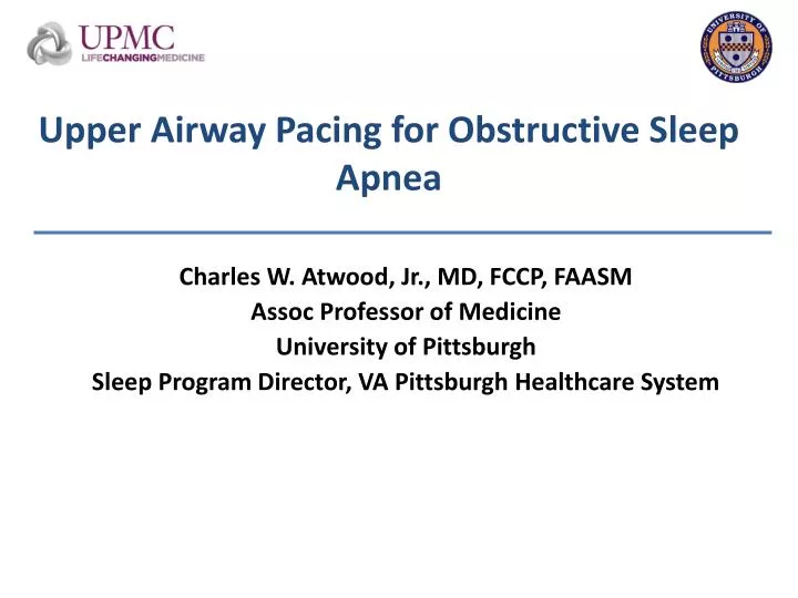 upper airway pacing for obstructive sleep apnea