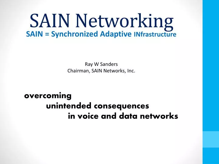 sain networking