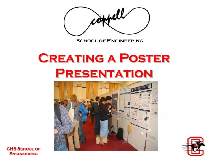 creating a poster presentation