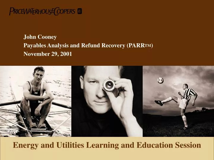 john cooney payables analysis and refund recovery parr tm november 29 2001