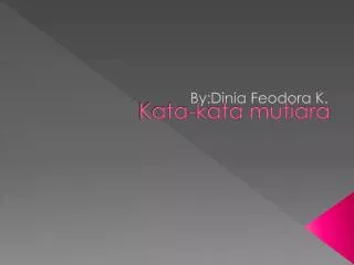 kata kata mutiara