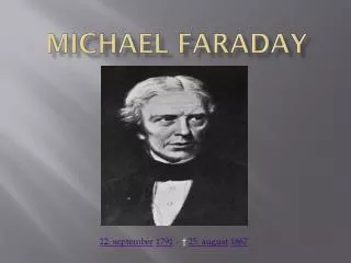 michael faraday