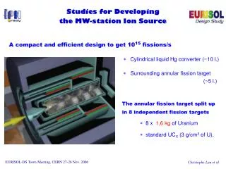 Studies for Developing the MW-station Ion Source