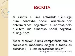 escrita