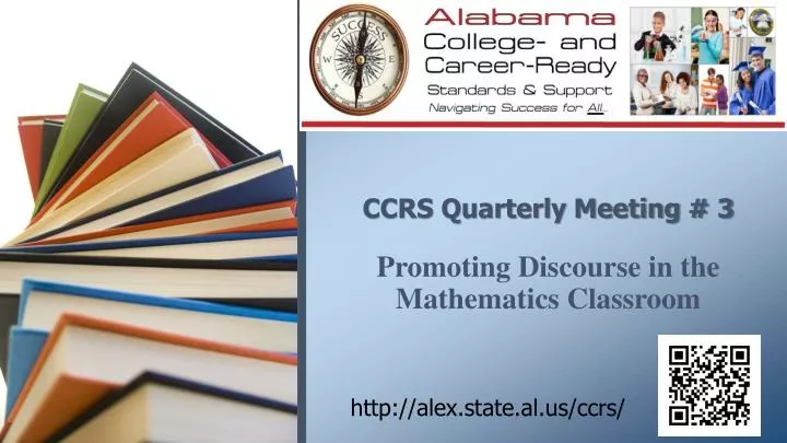ccrs quarterly meeting 3 promoting discourse in the mathematics classroom