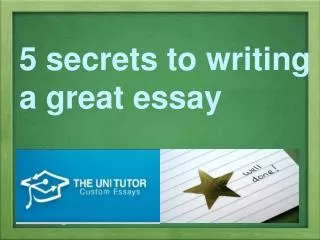 Tips to write essay