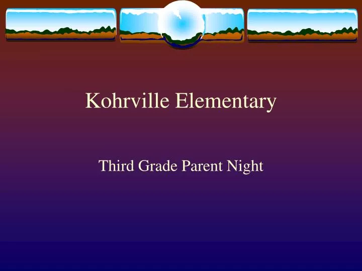 kohrville elementary