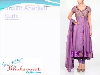 Indian Anarkali Suits