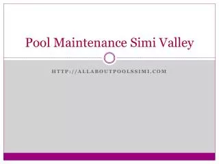 pool plumbing Simi Valley