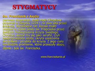 stygmatycy