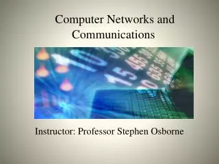 Computer Networks and Communications
