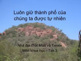 lu n gi th nh ph c a ch ng ta c t nhi n
