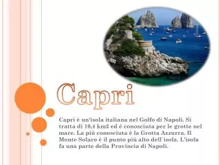 capri